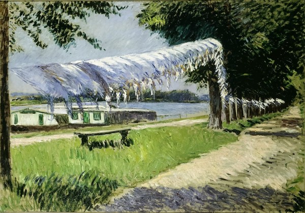 Caillebotte, Gustave, Linge séchant au bort de la Seine, Petit Gennevilliers, Öl &amp; Leinwand, 1892 / 1888 (Köln, Wallraf-Richartz-Museum + Fondation Corboud, Dep. 0447.  (Foto: © Rheinisches Bildarchiv Köln, rba_c004549)