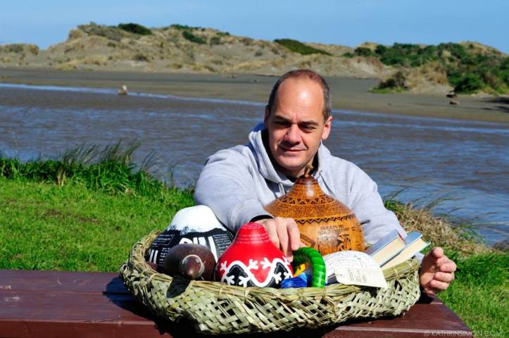 Der neuseeländische Schriftsteller Glenn Colcquhoun (Foto: Autor)