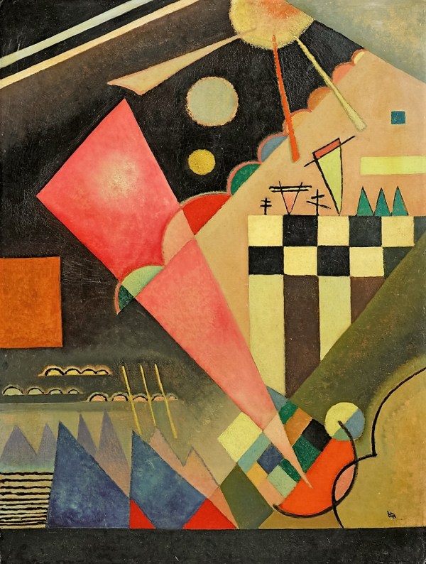 Kandinsky Scharfruhiges Rosa