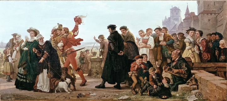 Schwerdgeburth, Otto, Fausts Osterspaziergang, Öl &amp; Leinwand, 1864 (Köln, Wallraf-Richartz-Museum + Fondation Corboud, WRM 1226.  (Foto: © Rheinisches Bildarchiv Köln, rba_d000131)